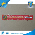 Protection parfaite de la marque Shenzhen ZOLO anti-faux logo personnalisé étiquettes de vinyle destructibles vierges